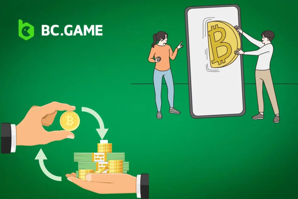 Cryptocurrency Transactions at BC Game